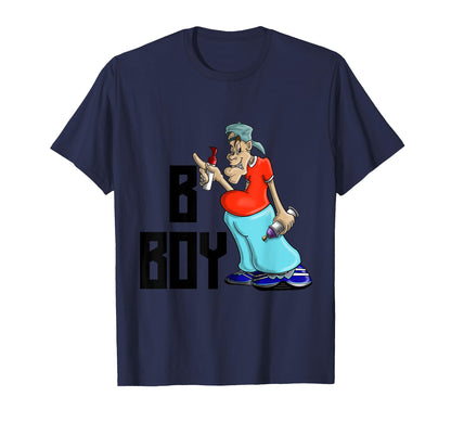 Old School Hip Hop B Graffiti T-Shirt - Aesthetic Graphic Men Women - T-Shirt, Sweatshirt, Hoodie