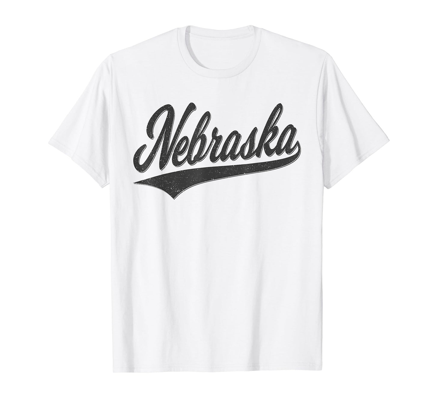 Nebraska Varsity Script Sports T-Shirt - Aesthetic Graphic Unisex - T-Shirt, Sweatshirt, Hoodie
