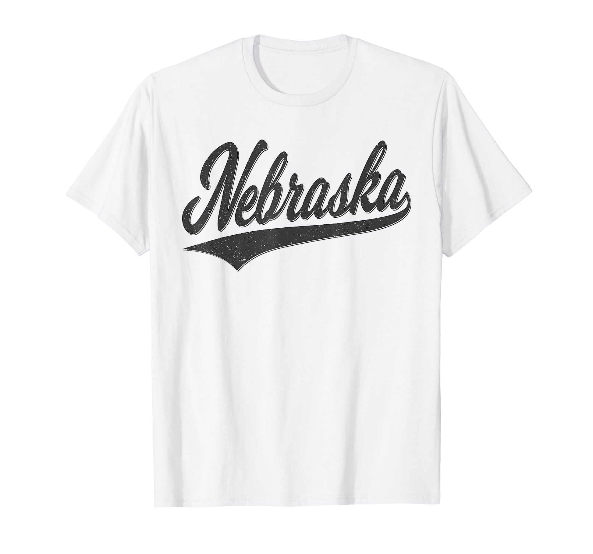 Nebraska Varsity Script Sports T-Shirt - Aesthetic Graphic Unisex - T-Shirt, Sweatshirt, Hoodie