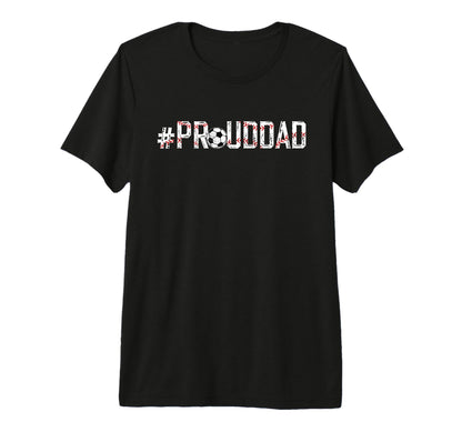 Mens Proud Dad Baseball Soccer Dad T-Shirt - Novelty Apparel for Adults - T-Shirt, Sweatshirt, Hoodie