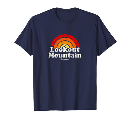 Lookout Mountain Tennessee Tn 70S T-Shirt - Graphic Print Men Women - T-Shirt, Sweatshirt, Hoodie