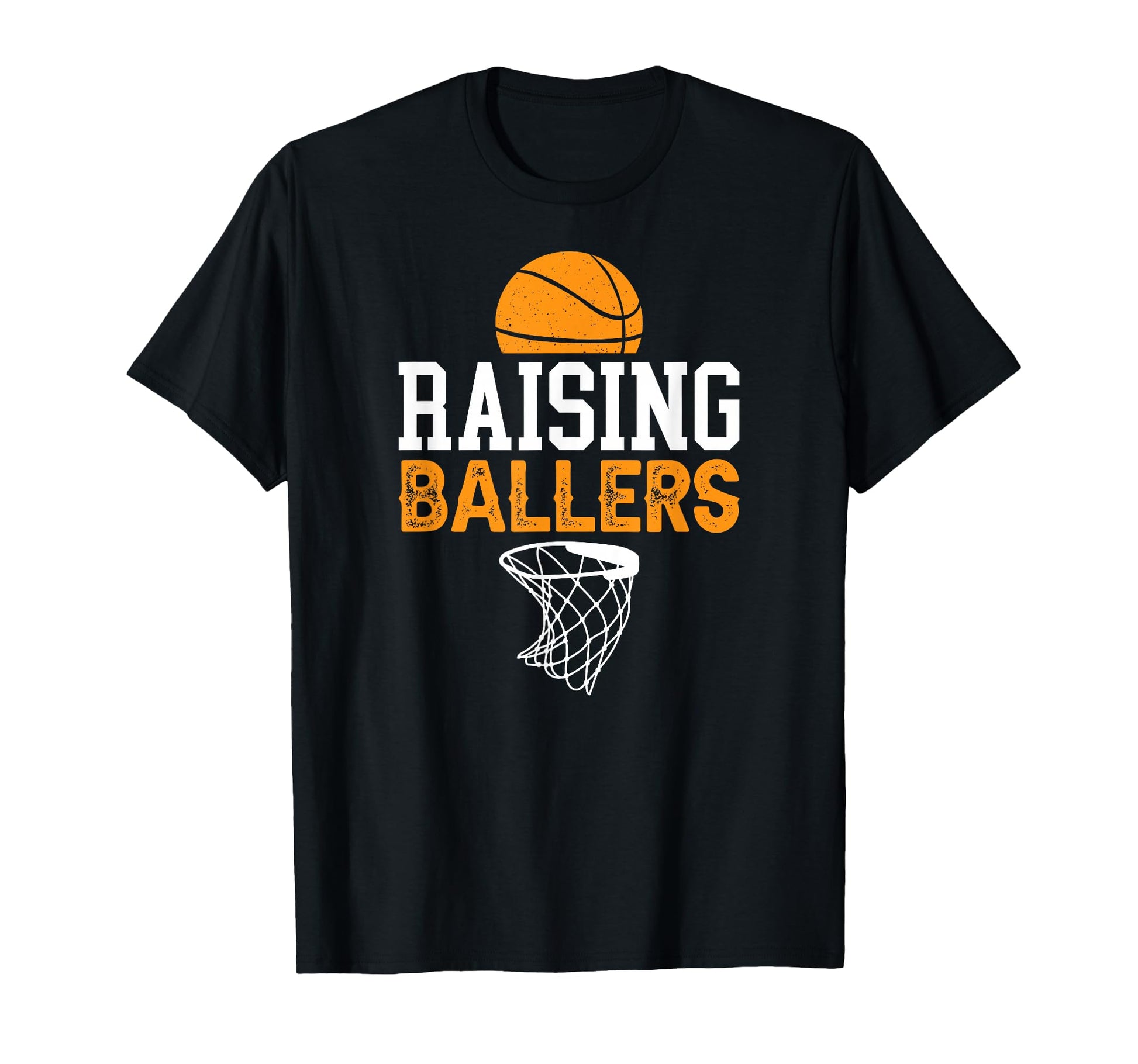 Raising Ballers Basketball Dad T-Shirt - Aesthetic Graphic Unisex - T-Shirt, Sweatshirt, Hoodie