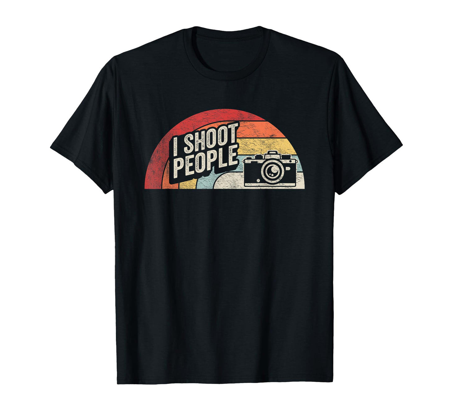 I Shoot People Funny Photographer T-Shirt - Novelty Apparel for Adults - T-Shirt, Sweatshirt, Hoodie