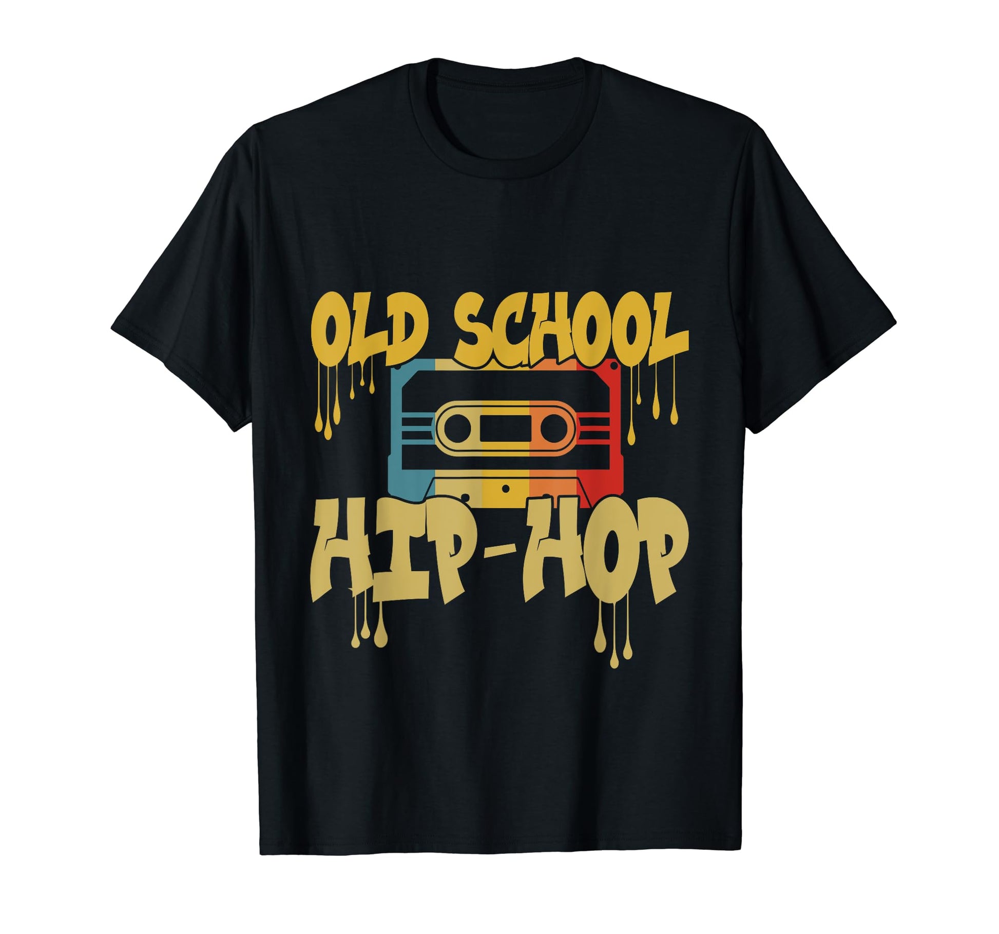Old School Hip Hop Music Cassette T-Shirt - Minimalist Print for Adults - T-Shirt, Sweatshirt, Hoodie