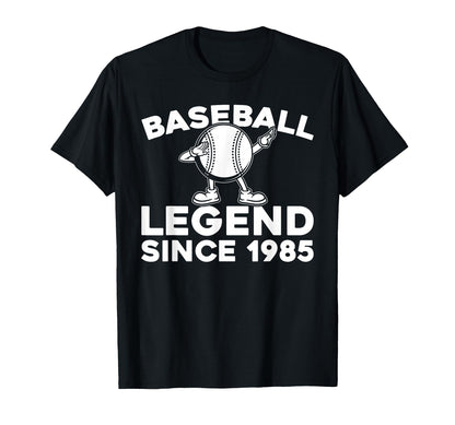 Birthday Baseballer Baseball Player T-Shirt - Trendy Graphic Men Women - T-Shirt, Sweatshirt, Hoodie
