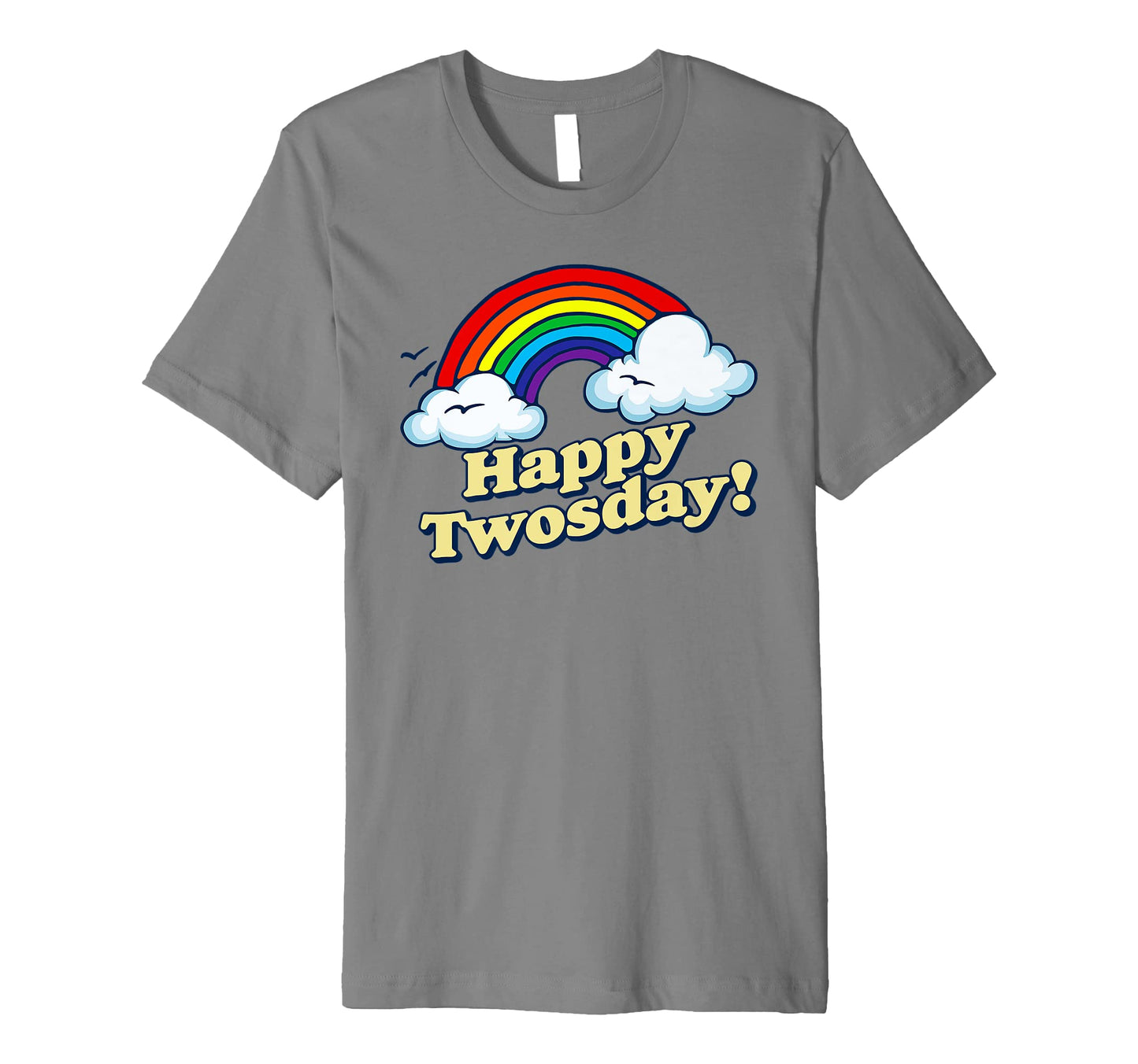 Happy Twosday Fun And Funny February T-Shirt - Novelty Apparel Unisex - T-Shirt, Sweatshirt, Hoodie