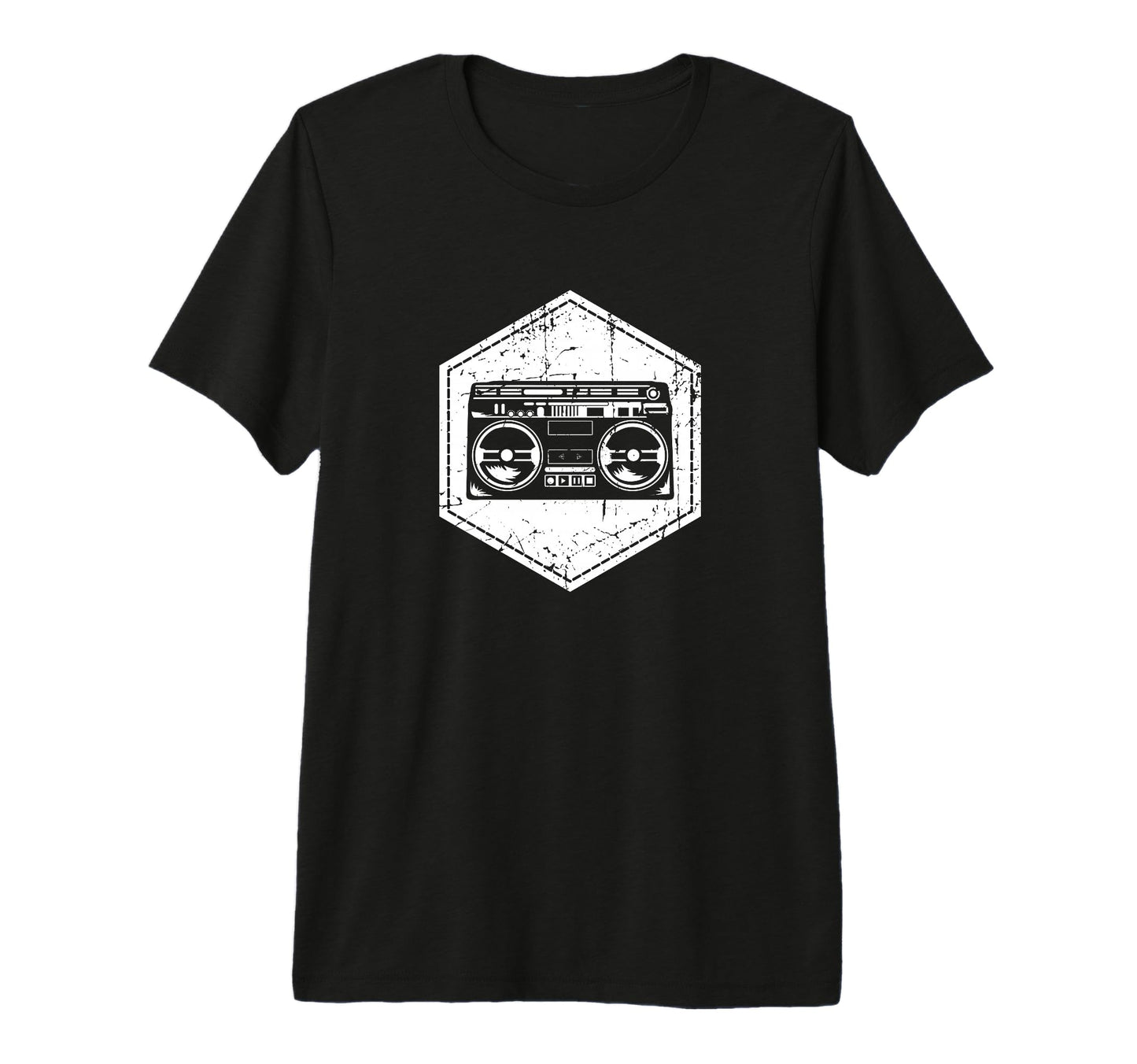 Boombox Rap Music 90S Hip Hop Party T-Shirt - Unique Graphic for Adults - T-Shirt, Sweatshirt, Hoodie