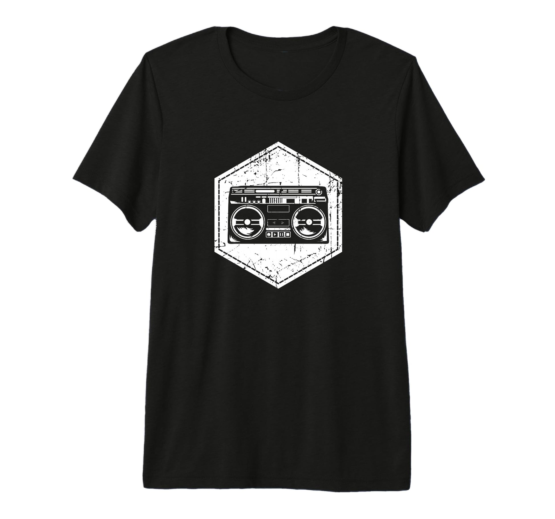 Boombox Rap Music 90S Hip Hop Party T-Shirt - Unique Graphic for Adults - T-Shirt, Sweatshirt, Hoodie