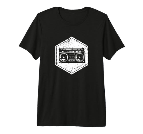 Boombox Rap Music 90S Hip Hop Party T-Shirt - Unique Graphic for Adults - T-Shirt, Sweatshirt, Hoodie