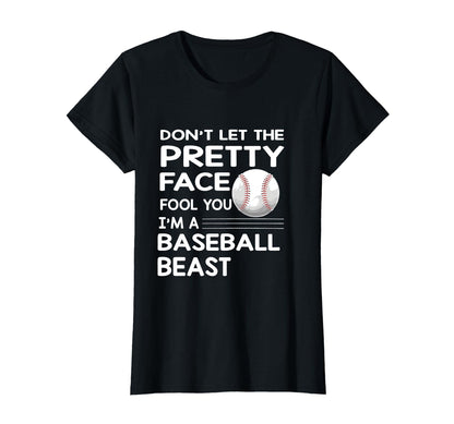 Baseball Sister Baseball Player Funny T-Shirt - Graphic Print for Adults - T-Shirt, Sweatshirt, Hoodie