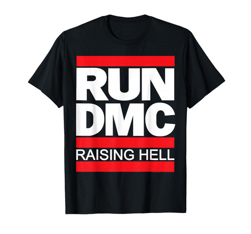 Run Dmc Logo Raising Hell T-Shirt - Trendy Graphic Men Women - T-Shirt, Sweatshirt, Hoodie