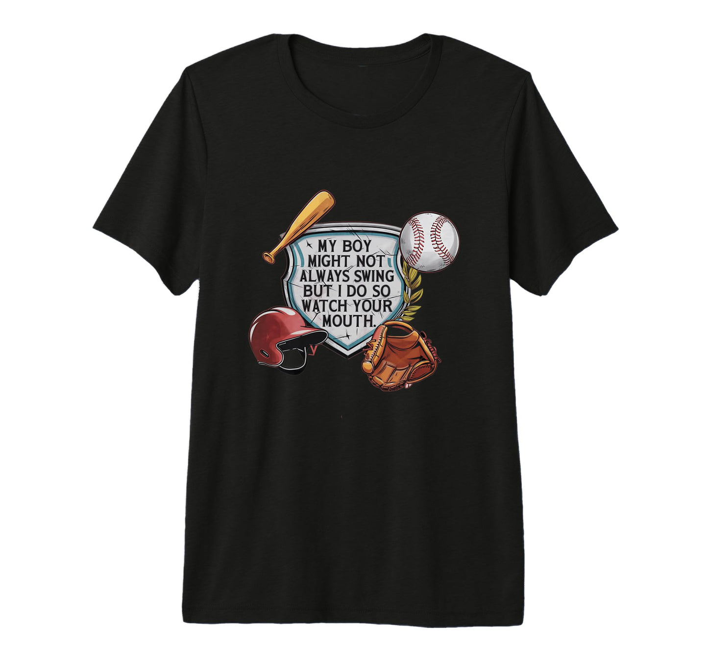 My Might Not Always Swing Funny T-Shirt - Novelty Apparel for Adults - T-Shirt, Sweatshirt, Hoodie