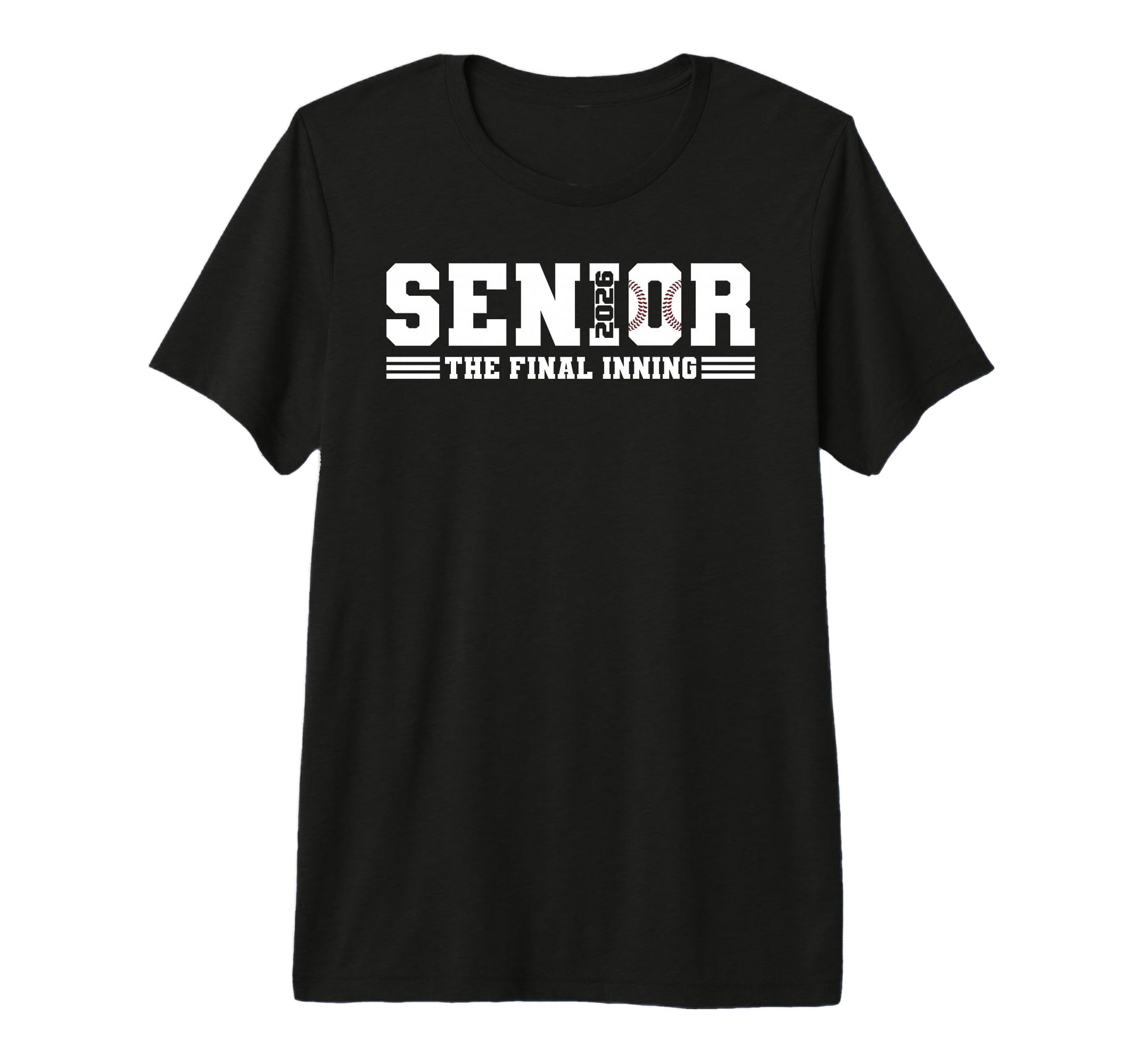 Mens Baseball 2026 Final Inning T-Shirt - Minimalist Print for Adults - T-Shirt, Sweatshirt, Hoodie