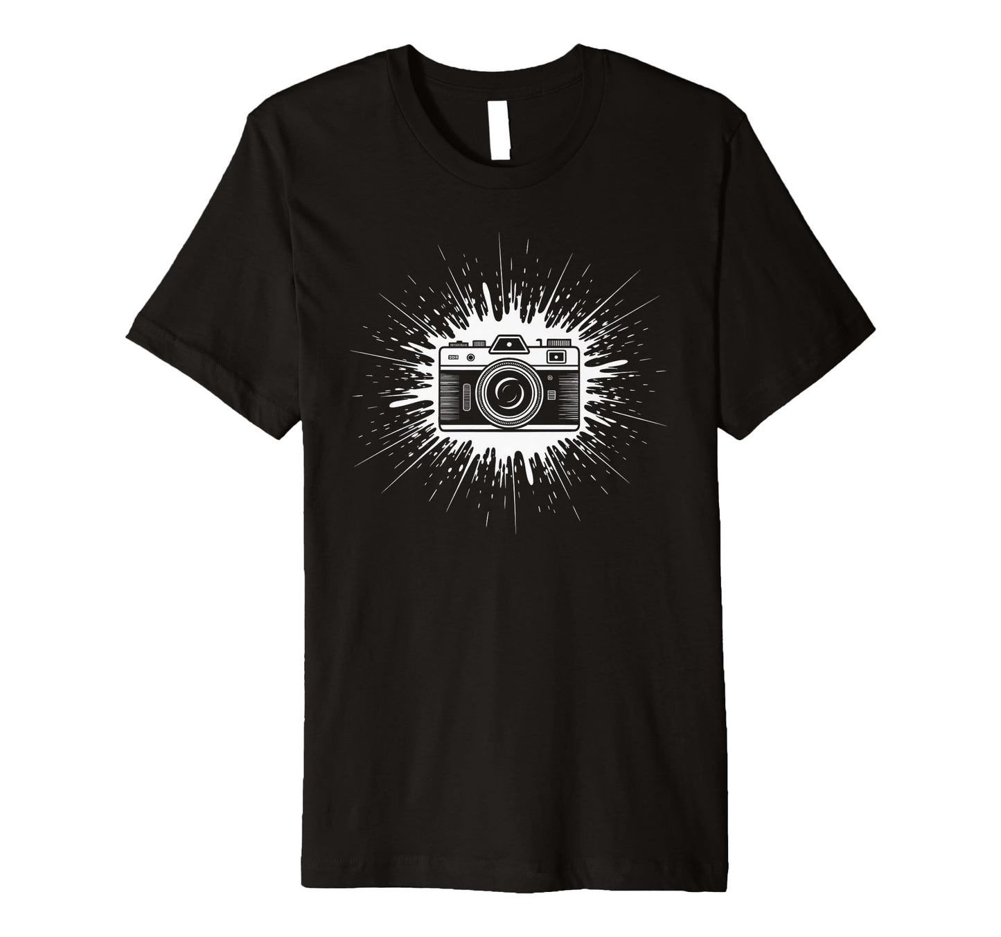 Camera Photo Photography Flash Lens T-Shirt - Trendy Graphic Unisex - T-Shirt, Sweatshirt, Hoodie
