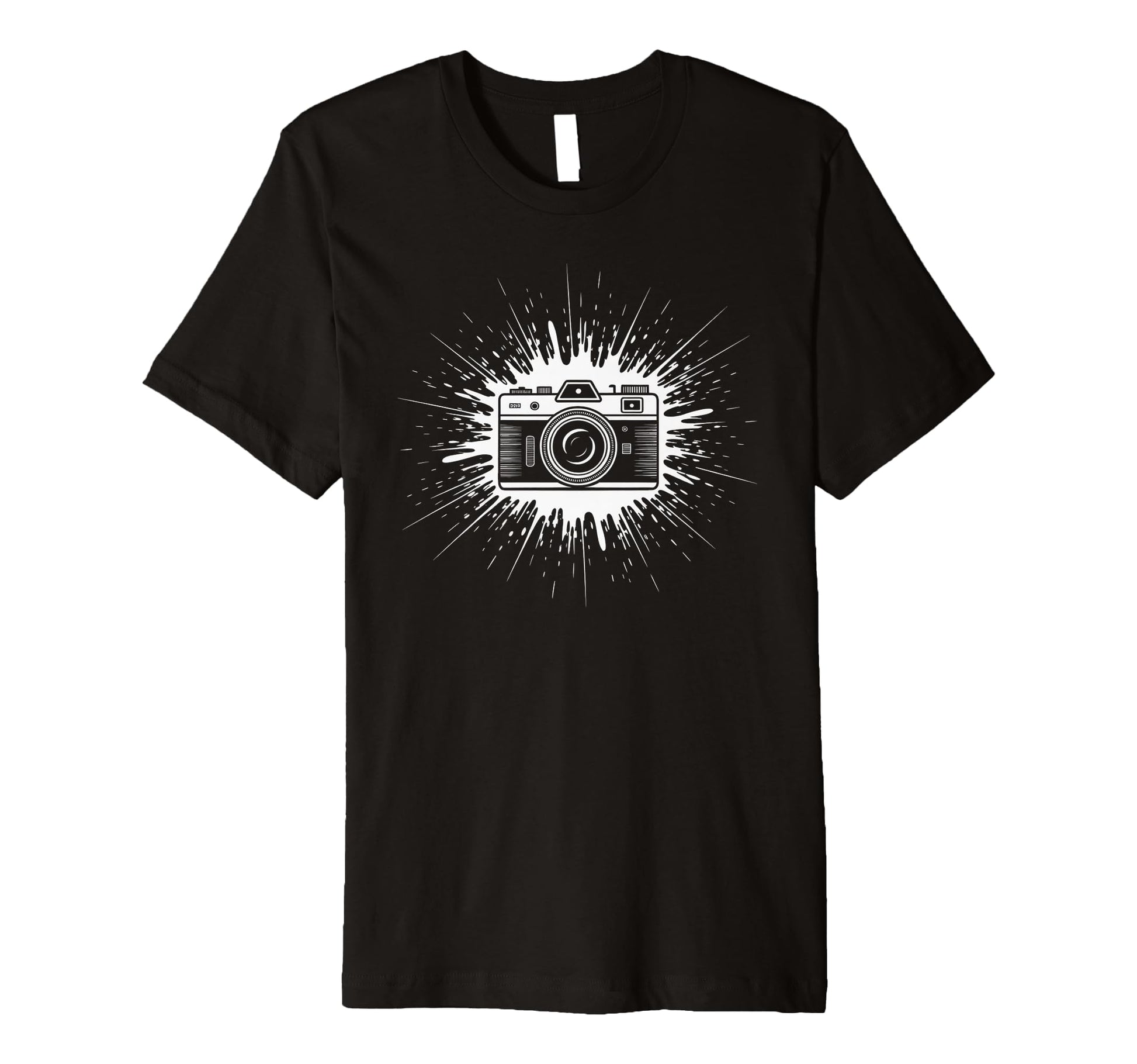 Camera Photo Photography Flash Lens T-Shirt - Trendy Graphic Unisex - T-Shirt, Sweatshirt, Hoodie