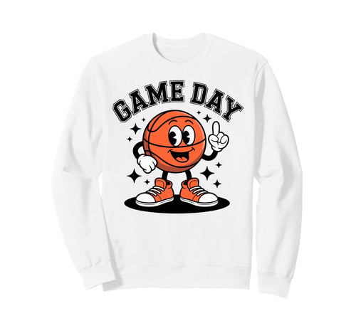 Basketball Player Fan Dad Game Sweatshirt - Fun Novelty Design Men Women - T-Shirt, Sweatshirt, Hoodie