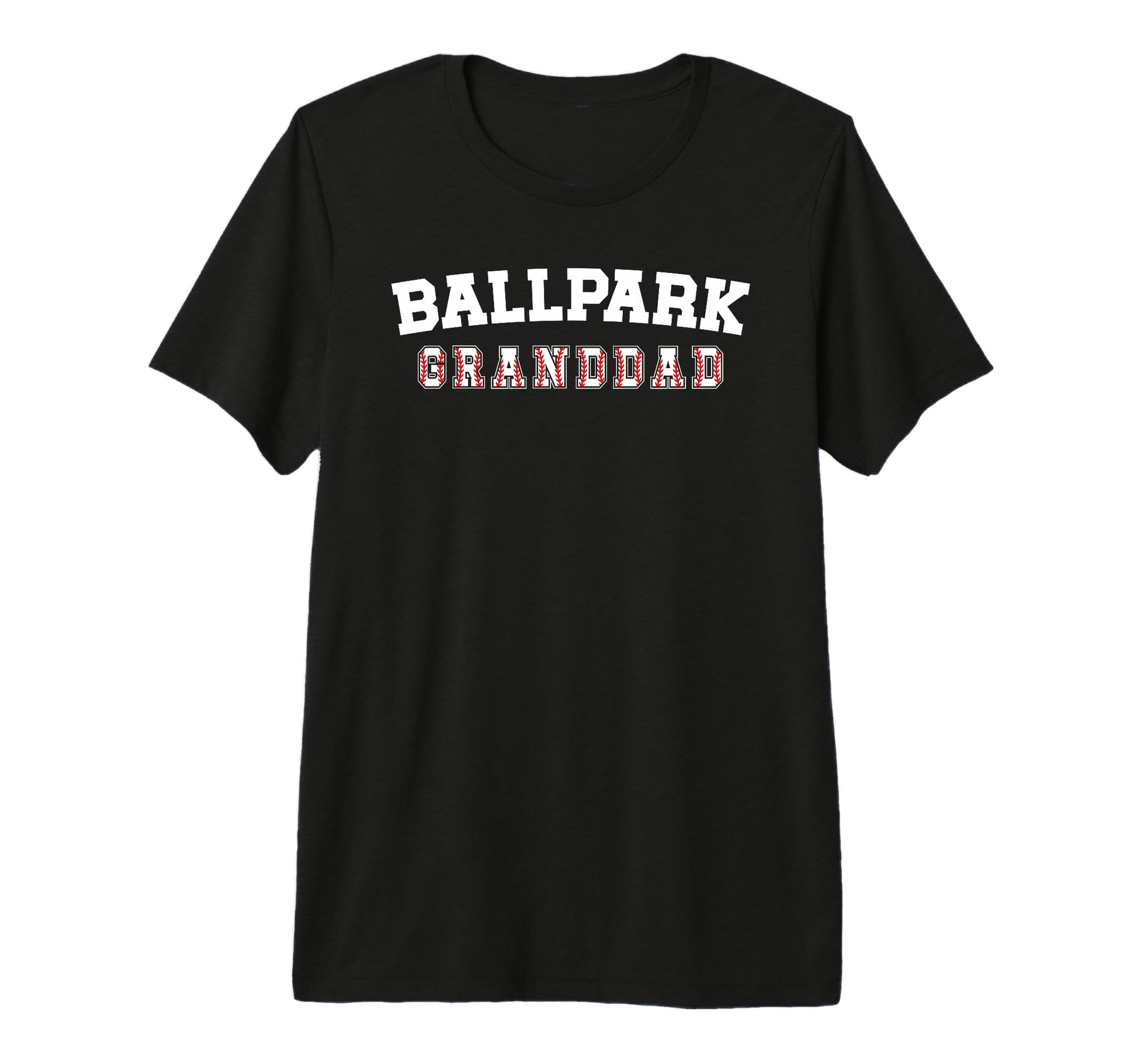Mens Ballpark Granddad Baseball T-Shirt - Unique Graphic Men Women - T-Shirt, Sweatshirt, Hoodie
