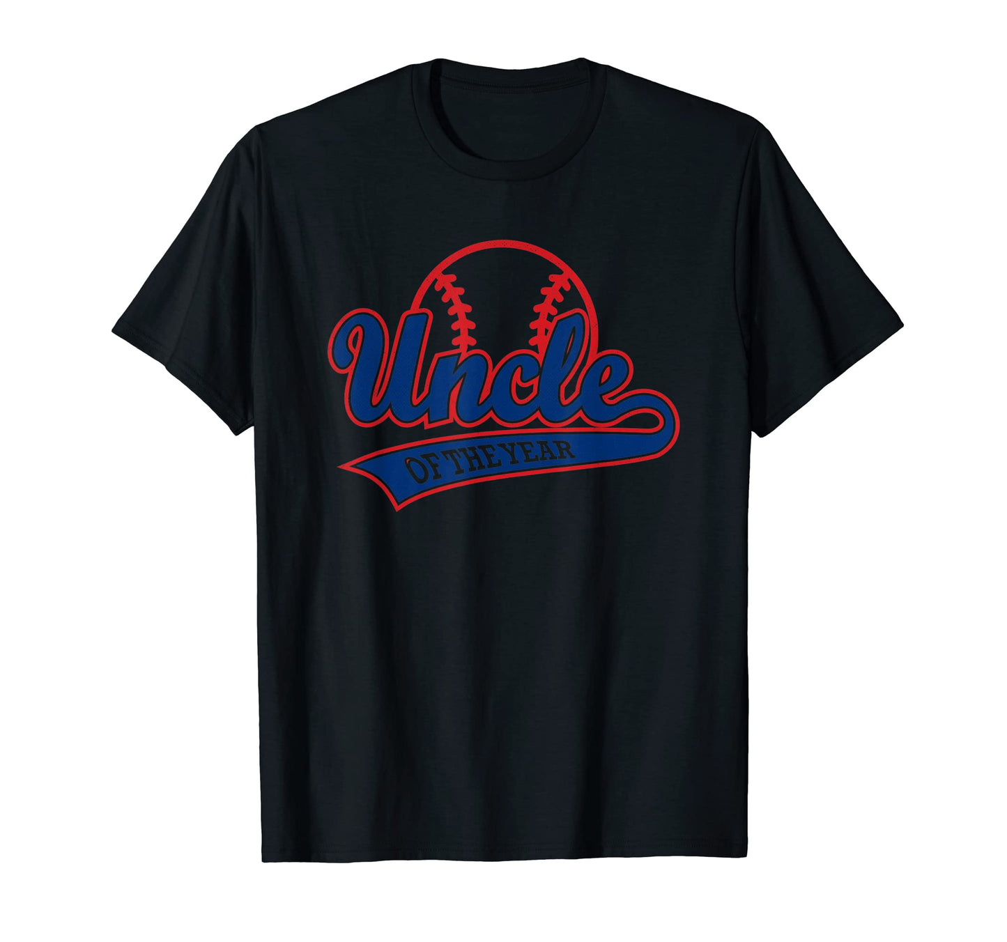 Funny Baseball Uncle Year Birthday Baseball T-Shirt - Trendy Graphic Unisex - T-Shirt, Sweatshirt, Hoodie