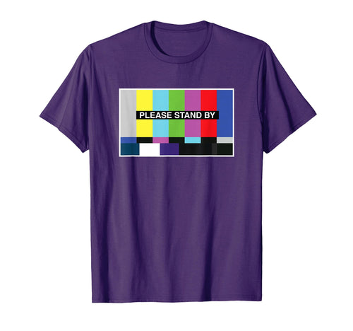 Color Tv Test Pattern 60S 70S T-Shirt - Custom Art Print Men Women - T-Shirt, Sweatshirt, Hoodie