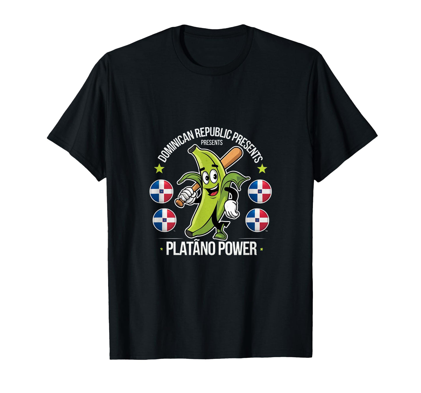 Dominican Republic Platano Power T-Shirt - Trendy Graphic Men Women - T-Shirt, Sweatshirt, Hoodie