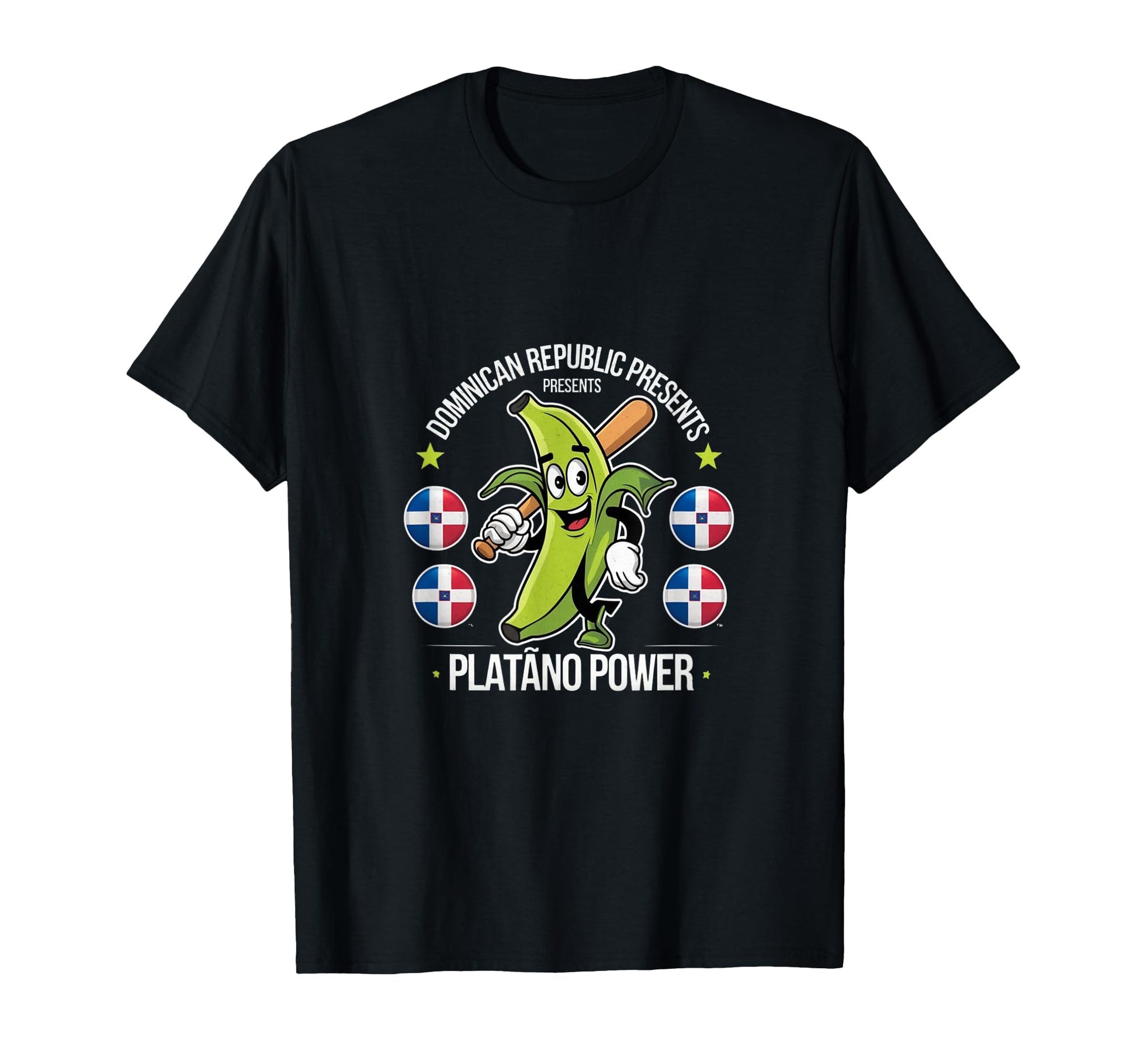 Dominican Republic Platano Power T-Shirt - Trendy Graphic Men Women - T-Shirt, Sweatshirt, Hoodie