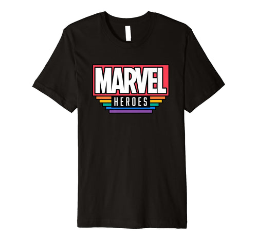 Marvel Pride Flag Rainbow Marvel T-Shirt - Aesthetic Graphic for Adults - T-Shirt, Sweatshirt, Hoodie