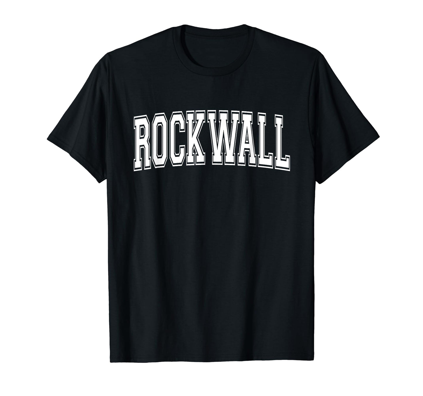 Rockwall Tx Texas Usa Sports Varsity T-Shirt - Custom Art Print Unisex - T-Shirt, Sweatshirt, Hoodie