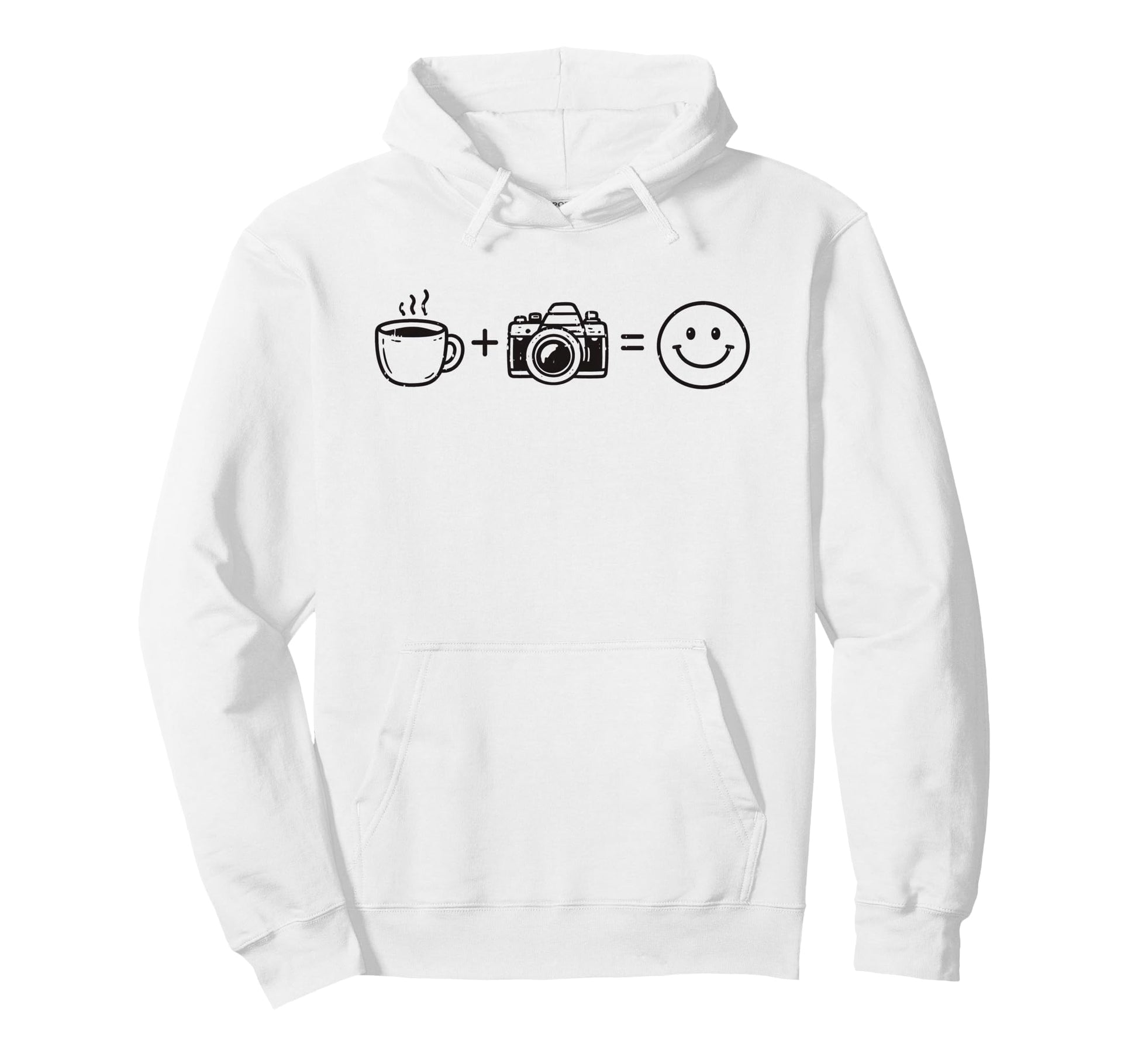 Funny Photographer Coffee Camera Hoodie - Custom Art Print for Adults - T-Shirt, Sweatshirt, Hoodie