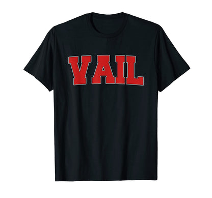 Vail Co Colorado Varsity Usa Sports T-Shirt - Aesthetic Graphic Men Women - T-Shirt, Sweatshirt, Hoodie