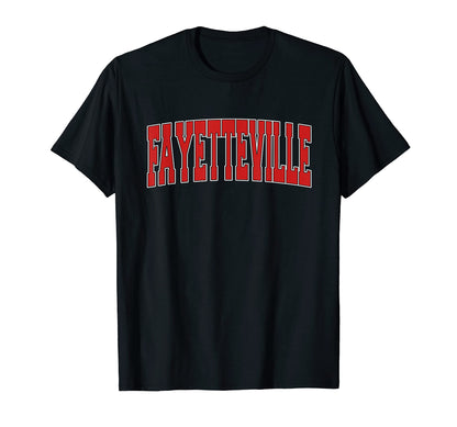 Fayetteville Ny New York Varsity Usa T-Shirt - Streetwear Style Men Women - T-Shirt, Sweatshirt, Hoodie