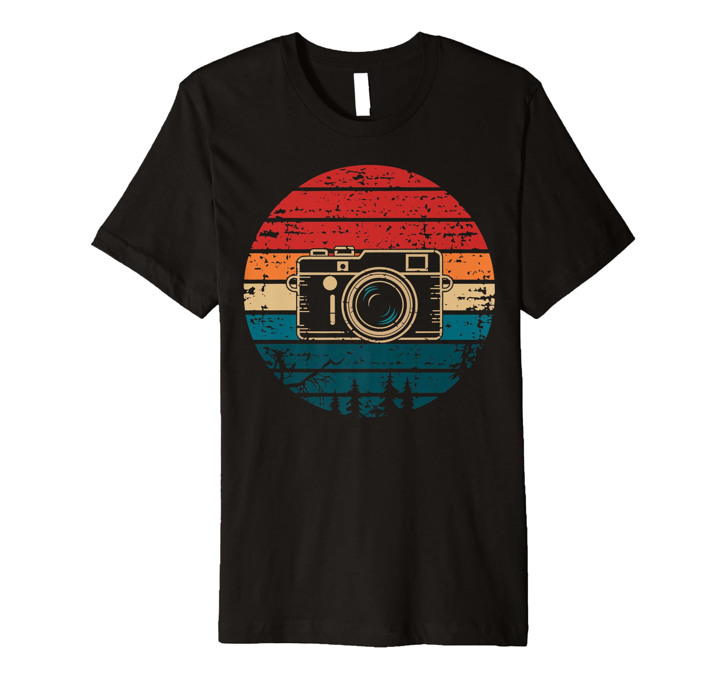 Sunset Camera Photography Lover Camera T-Shirt - Graphic Print Unisex - T-Shirt, Sweatshirt, Hoodie