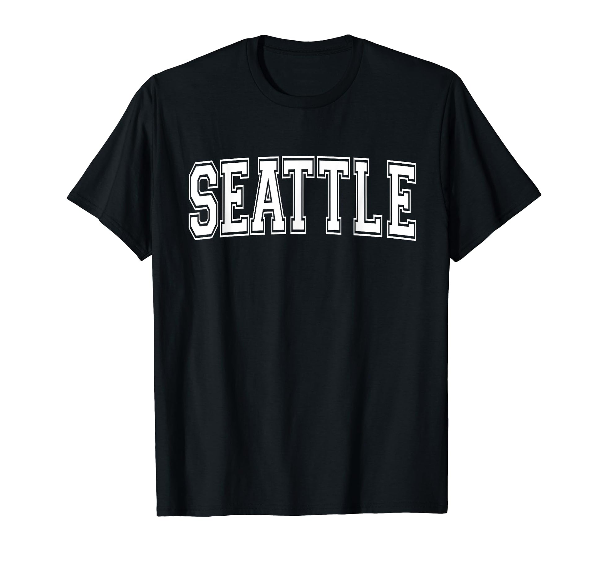Seattle Wa Washington Usa Sports Varsity T-Shirt - Trendy Graphic Men Women - T-Shirt, Sweatshirt, Hoodie