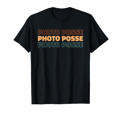 Camera Team Photographer Assistant T-Shirt - Novelty Apparel for Adults - T-Shirt, Sweatshirt, Hoodie