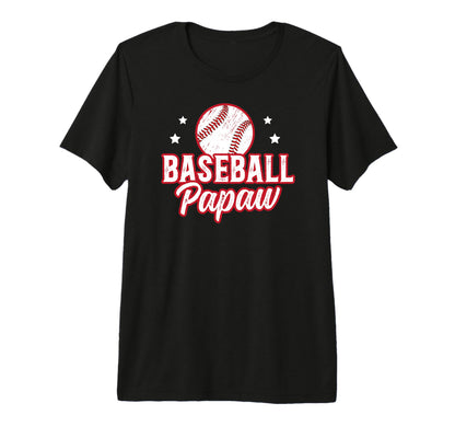 Mens Baseball Papaw Grandpa Papaw T-Shirt - Streetwear Style Men Women - T-Shirt, Sweatshirt, Hoodie