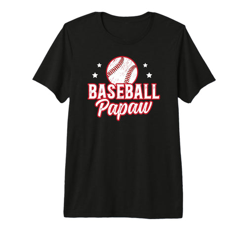 Mens Baseball Papaw Grandpa Papaw T-Shirt - Streetwear Style Men Women - T-Shirt, Sweatshirt, Hoodie