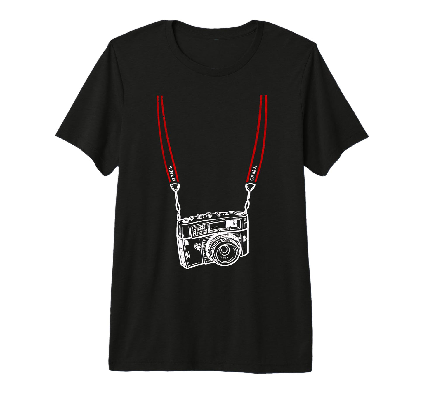 Funny Camera Photographer Costume T-Shirt - Minimalist Print Men Women - T-Shirt, Sweatshirt, Hoodie