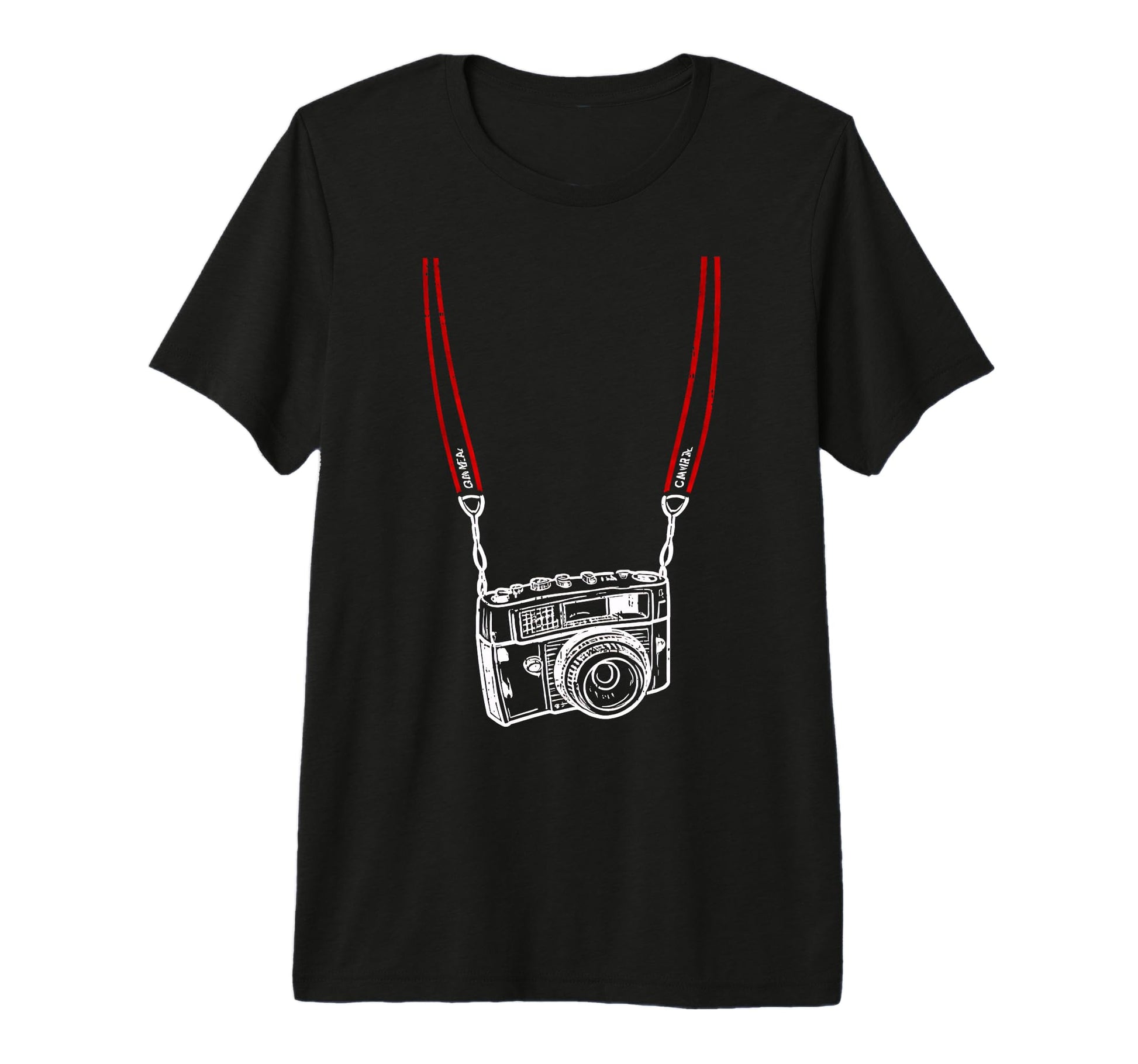 Funny Camera Photographer Costume T-Shirt - Minimalist Print Men Women - T-Shirt, Sweatshirt, Hoodie