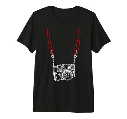 Funny Camera Photographer Costume T-Shirt - Minimalist Print Men Women - T-Shirt, Sweatshirt, Hoodie