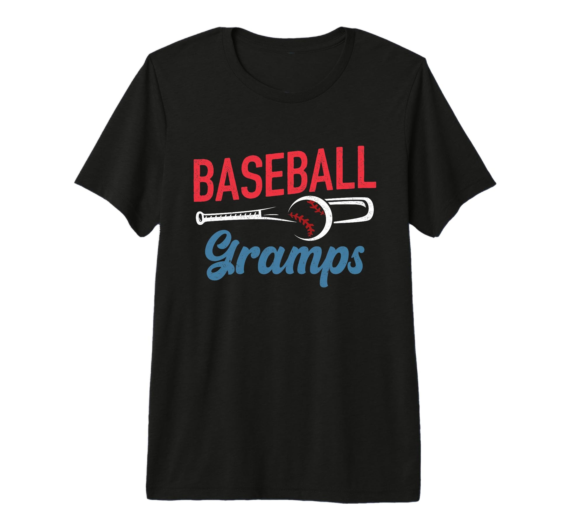 Mens Baseball Gramps Life Happy T-Shirt - Aesthetic Graphic for Adults - T-Shirt, Sweatshirt, Hoodie