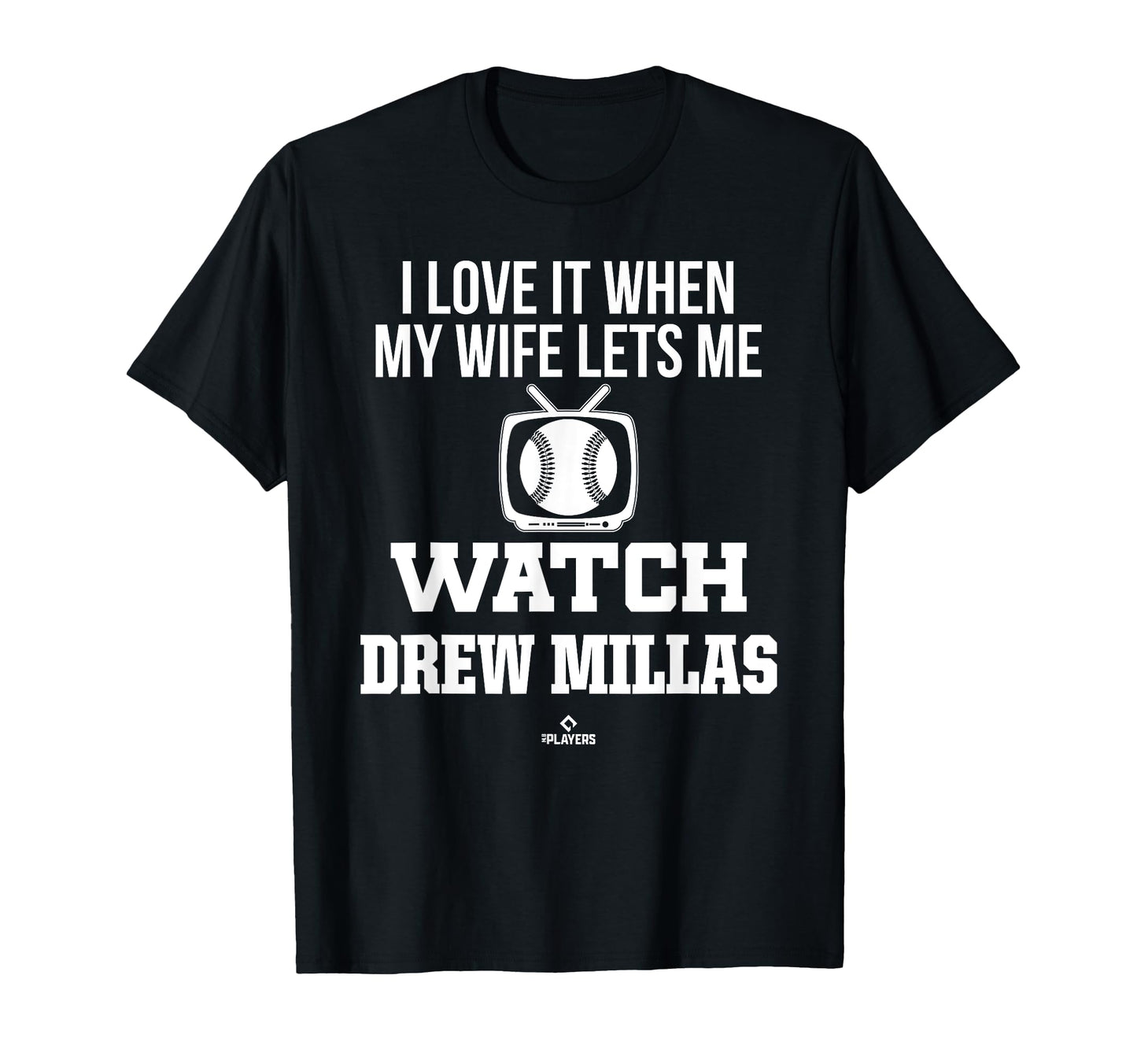 My Wife Lets Me Watch Drew Millas T-Shirt - Minimalist Print Men Women - T-Shirt, Sweatshirt, Hoodie