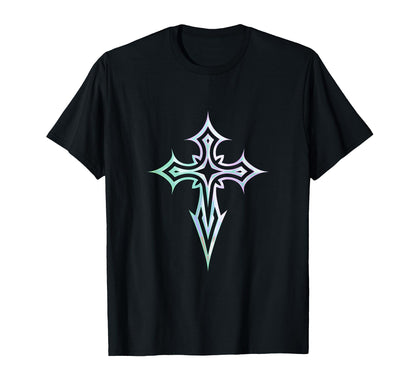 Gothic Cross Y2K Alt Aesthetic Emo T-Shirt - Unique Graphic Men Women - T-Shirt, Sweatshirt, Hoodie