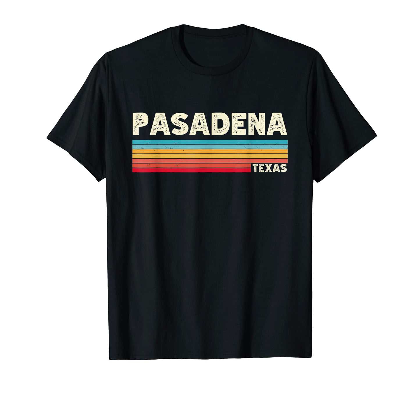 Native Pasadena Texas Tx Stripes T-Shirt - Custom Art Print Men Women - T-Shirt, Sweatshirt, Hoodie