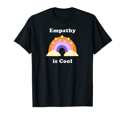 Empathy Is Empath Kind Kindness Rainbow T-Shirt - Trendy Graphic for Adults - T-Shirt, Sweatshirt, Hoodie