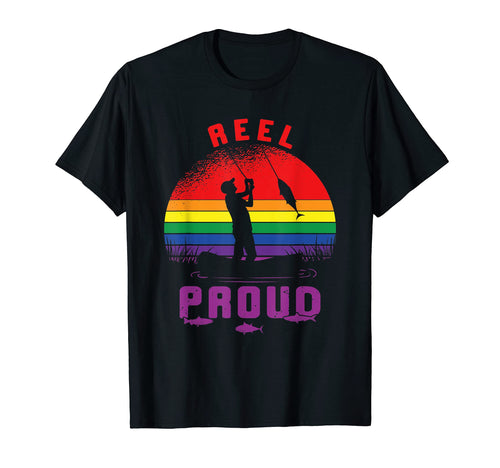 Lgbt Fishing Reel Proud Gay Angler T-Shirt - Aesthetic Graphic Men Women - T-Shirt, Sweatshirt, Hoodie