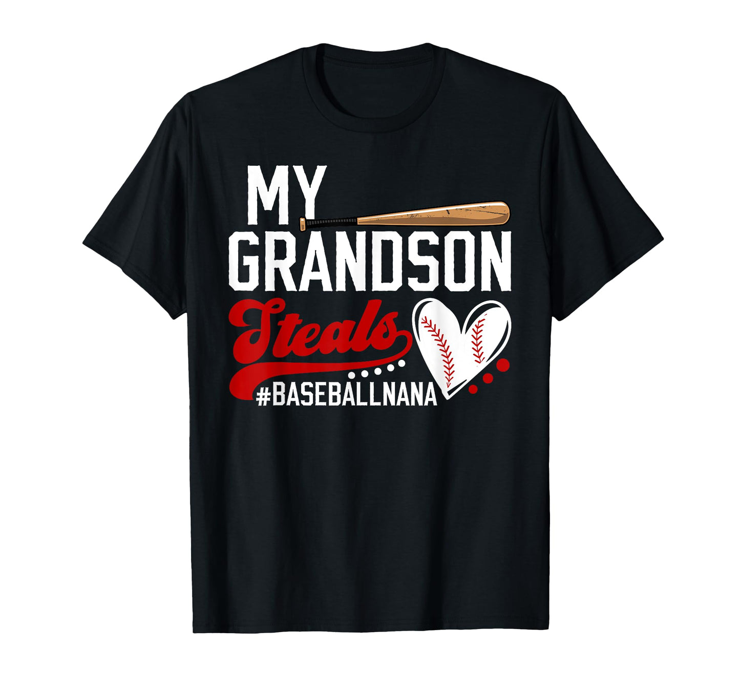 Baseball Nana Grandma Funny Nana T-Shirt - Novelty Apparel Men Women - T-Shirt, Sweatshirt, Hoodie