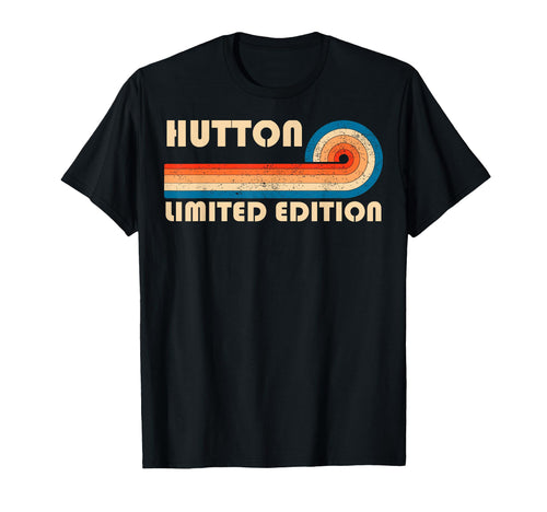 Hutton 70S 80S Sunset Stripe T-Shirt - Fun Novelty Design Unisex - T-Shirt, Sweatshirt, Hoodie