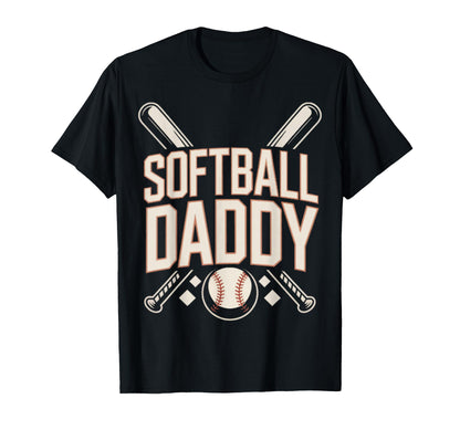 I Love Softball Sport Father Dad T-Shirt - Aesthetic Graphic Men Women - T-Shirt, Sweatshirt, Hoodie