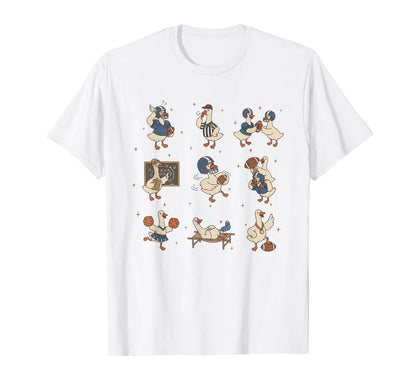 Football Silly Goose Football Mom T-Shirt - Custom Art Print for Adults - T-Shirt, Sweatshirt, Hoodie