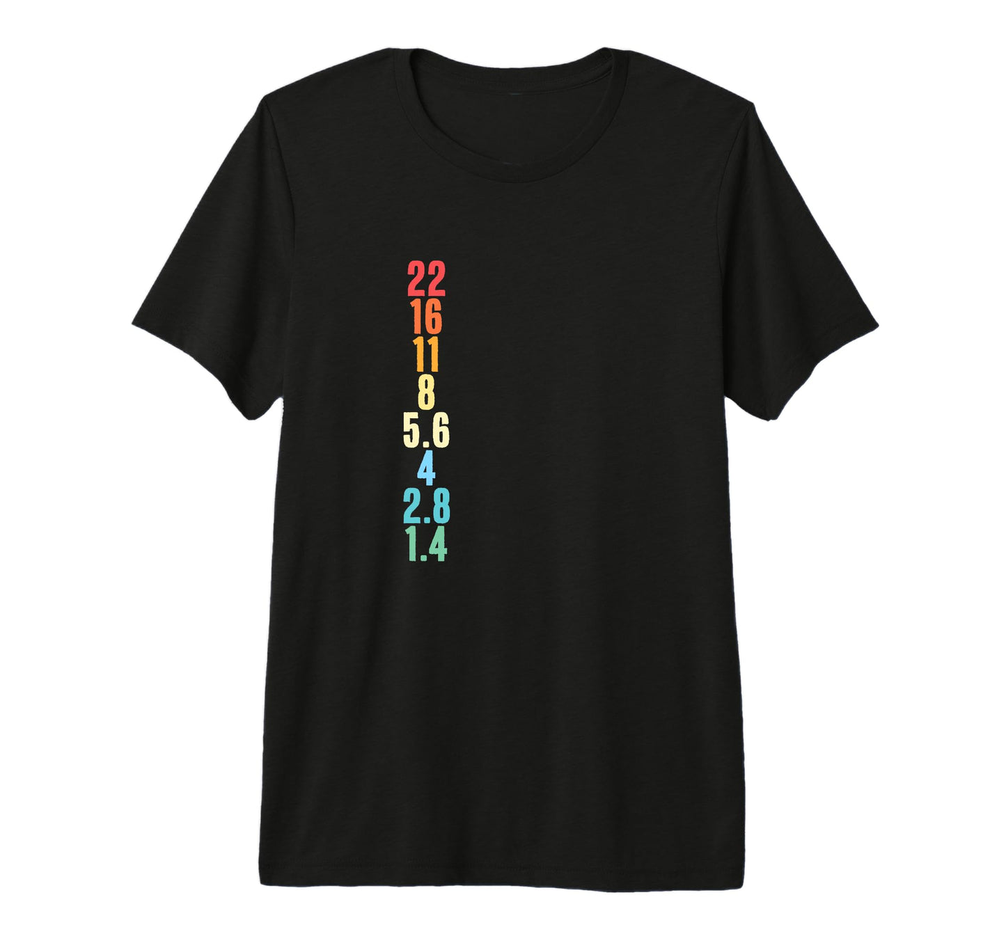 Photography Camera Settings Photographer T-Shirt - Unique Graphic Unisex - T-Shirt, Sweatshirt, Hoodie