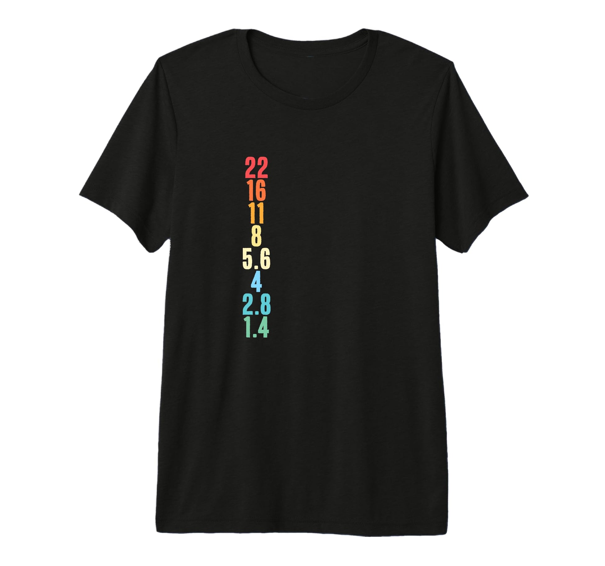 Photography Camera Settings Photographer T-Shirt - Unique Graphic Unisex - T-Shirt, Sweatshirt, Hoodie